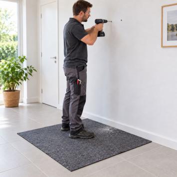 Afdekvlies BouwCover Klusdoek • 1 m² (1 × 1 meter)