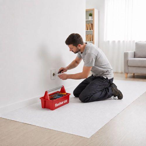 Afdekvlies BouwCover Licht 120 • 25 m² (1 × 25 meter)