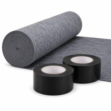 BouwCover Universeel • 50 m² + 2× Duct Tape Budget 48 mm × 50 m